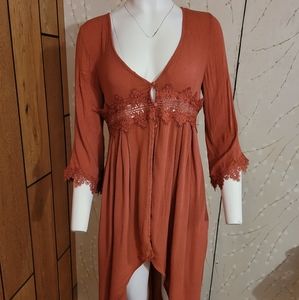 Kimono type dress type